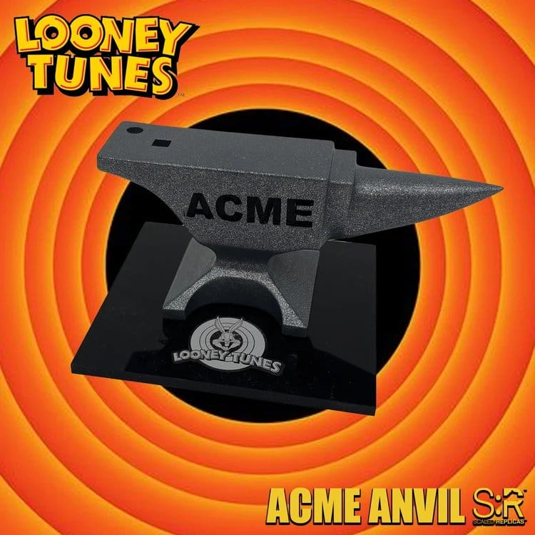 PRE ORDINE - Looney Tunes Scaled Prop Replica Acme Anvil 17 cm