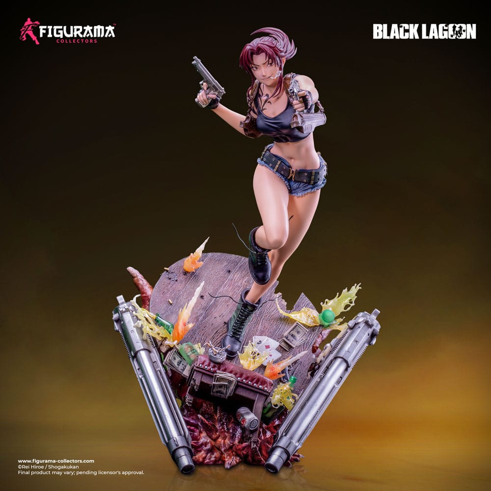 PRE ORDINE - Black Lagoon Elite Exclusive Statue 1/4 Revy 53 cm