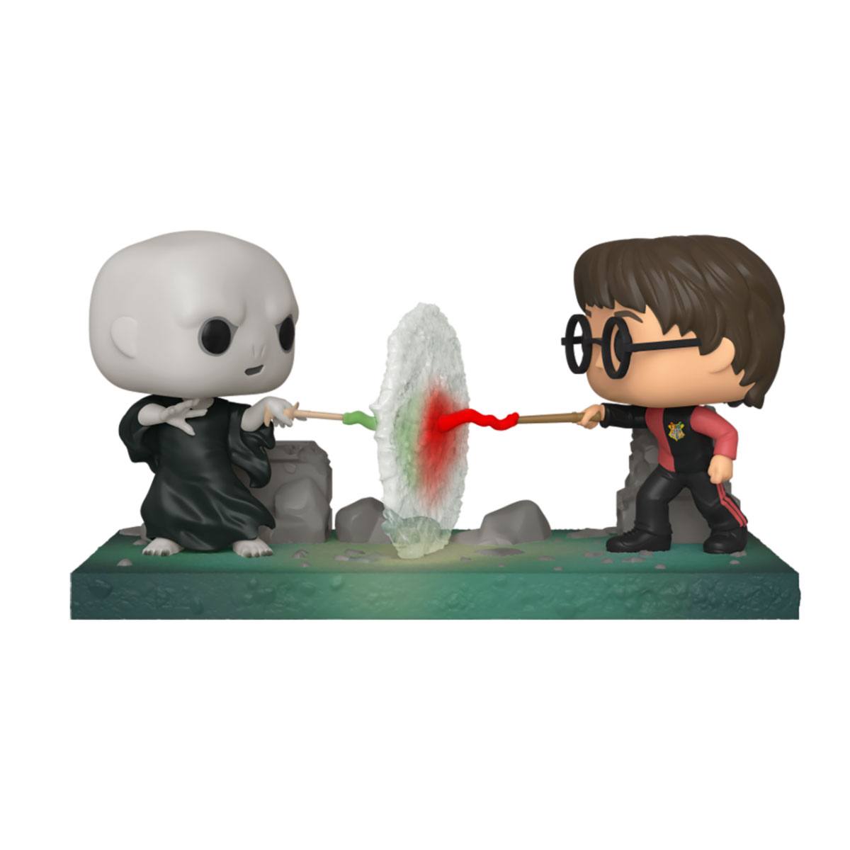 PRE ORDINE - Harry Potter POP! Movie Moment Vinyl Figure Harry VS Voldemort 9 cm