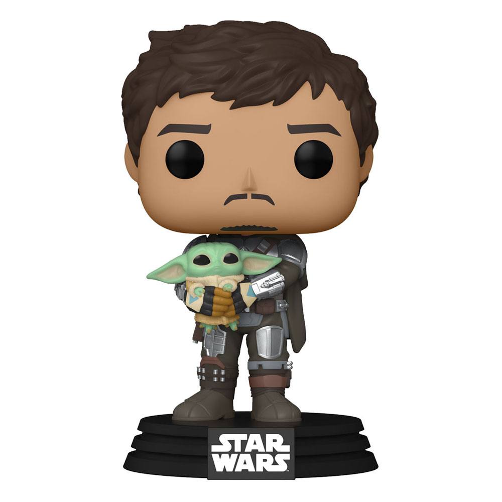 PRE ORDINE - Star Wars The Mandalorian POP! TV Vinyl Figure The Mandalorian & Grogu 9 cm