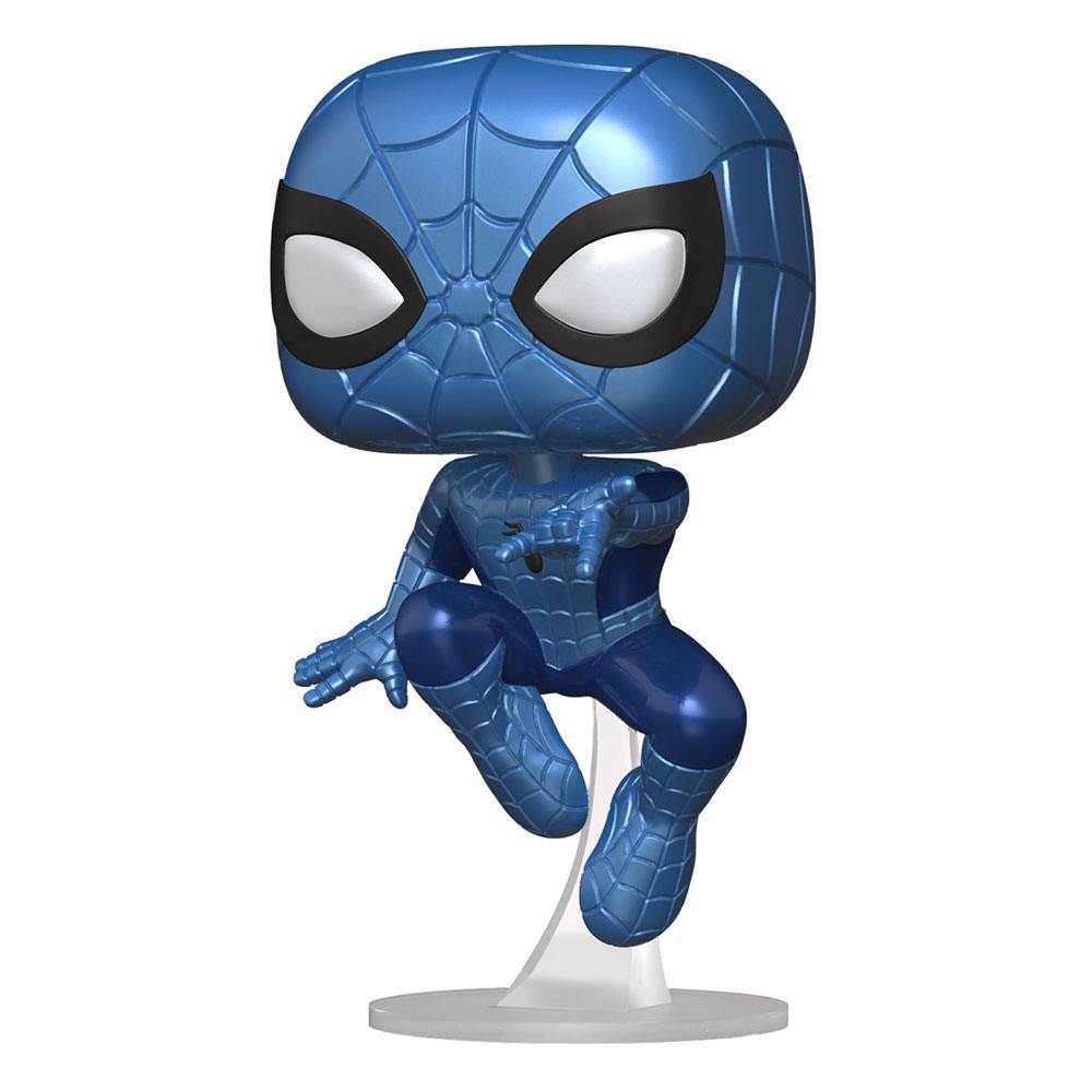 PRE ORDINE - Marvel Make a Wish 2022 POP! Marvel Vinyl Figure Spider-Man (Metallic) 9 cm