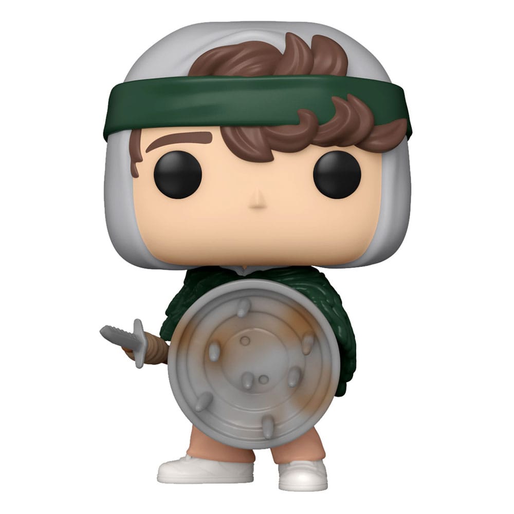 PRE ORDINE - Stranger Things POP! TV Vinyl Figure Hunter Dustin with Shield 9 cm