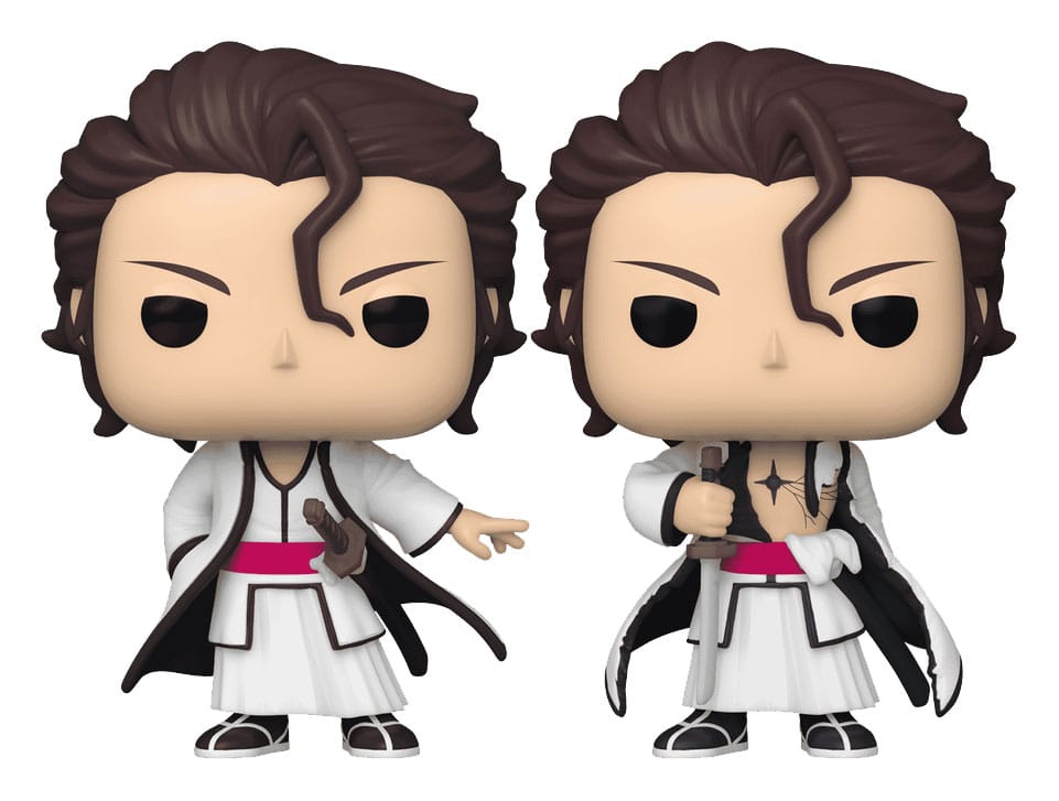 Bleach POP! Animation Vinyl Figure Aizen (NO Glasses) w/CH 9 cm Assortment (6)