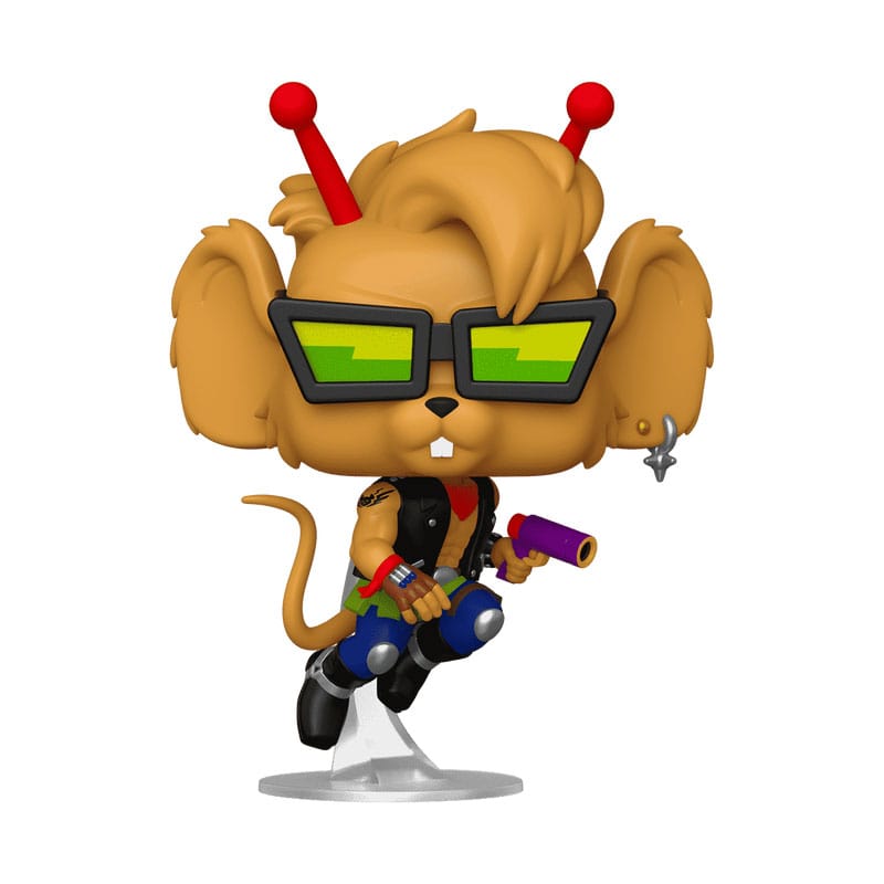 PRE ORDINE - Biker Mice From Mars Pop! Animation Vinyl Figure Throttle 9 cm