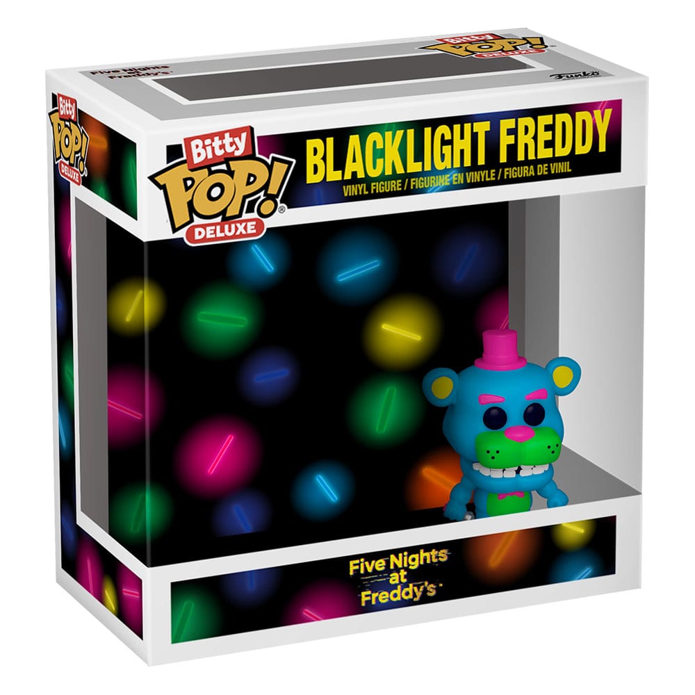 PRE ORDINE - Five Nights at Freddy's Bitty POP! Deluxe Vinyl Figure Freddy w/Stage Display (12) 2,5 cm