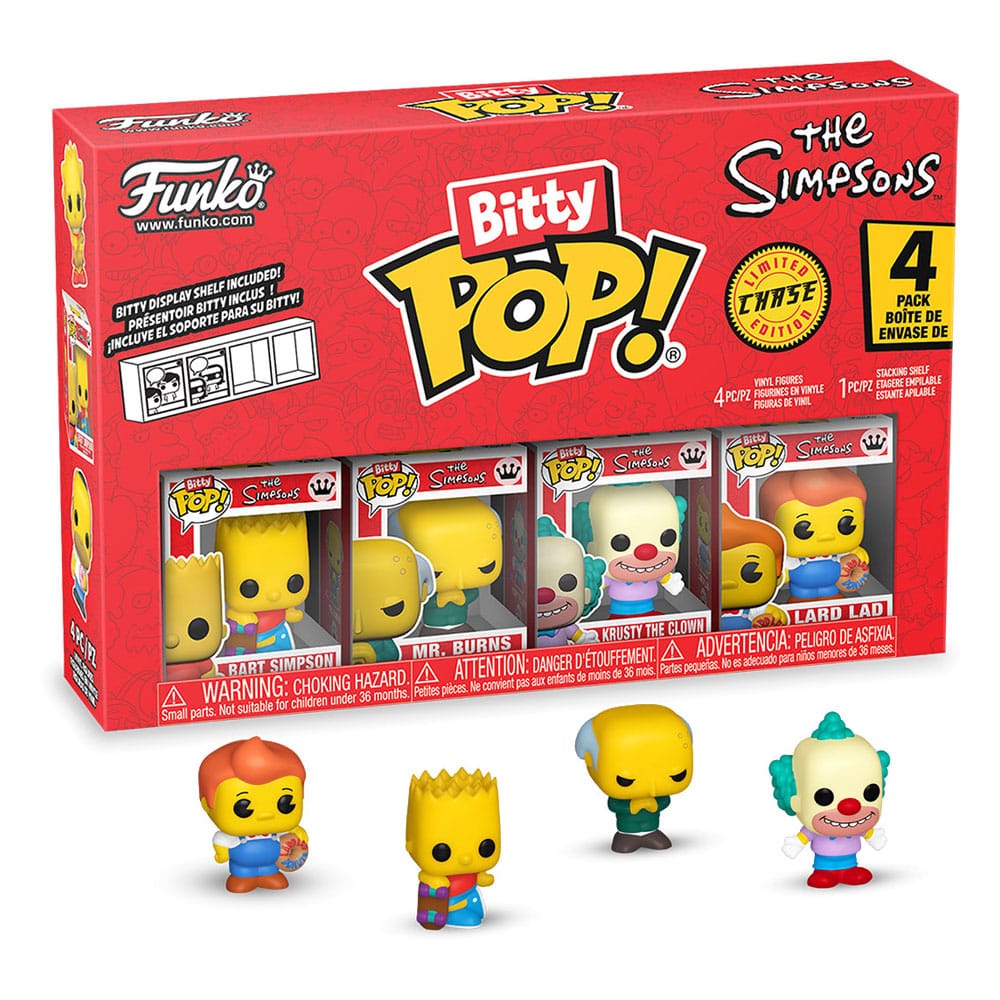 PRE ORDINE - The Simpsons Bitty POP! Vinyl Figure 4-Pack Series 1 2 cm
