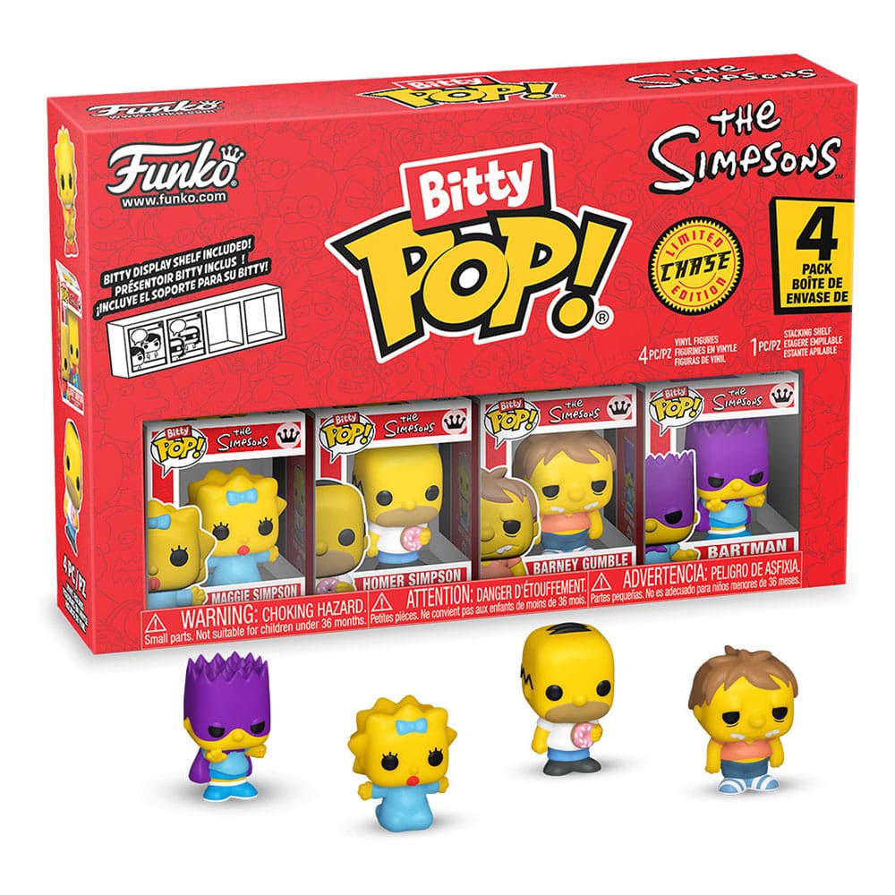 PRE ORDINE - The Simpsons Bitty POP! Vinyl Figure 4-Pack Series 3 2 cm