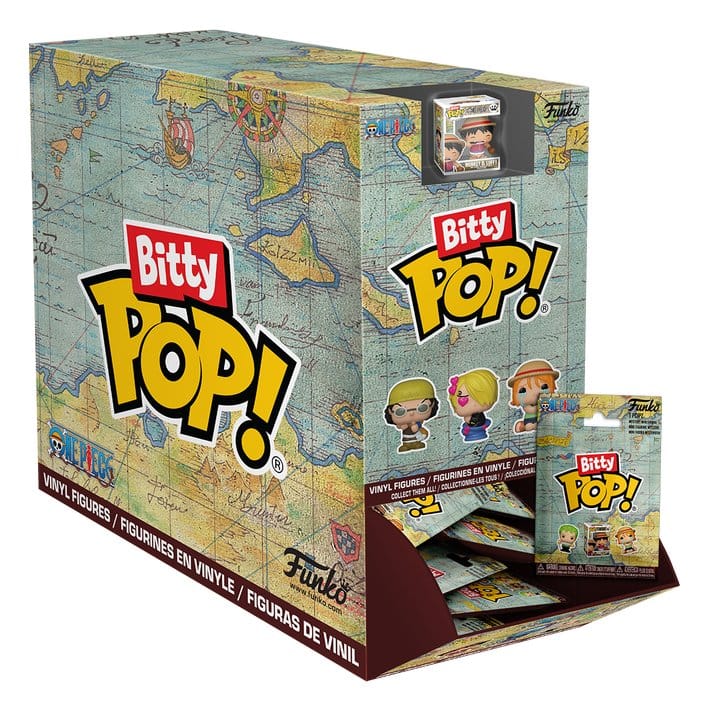PRE ORDINE - One Piece Bitty POP! Vinyl Figure Display (32) PDQ 2,5 cm