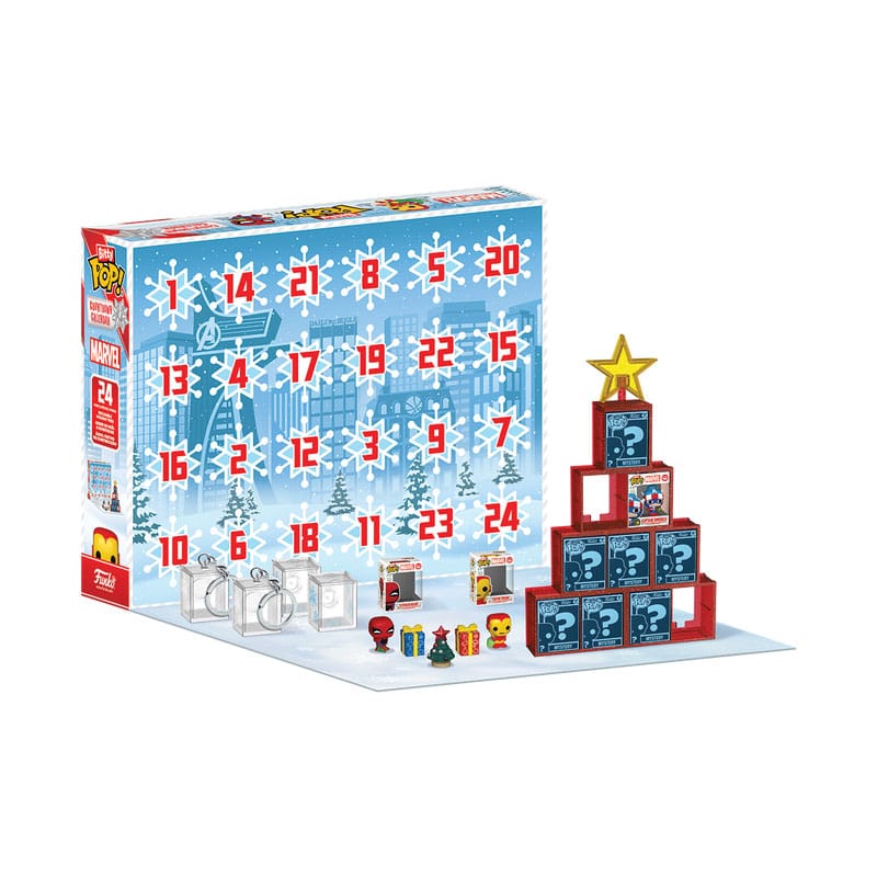 PRE ORDINE - Marvel Comics Bitty POP! 24 Day Advent Calendar Countdown
