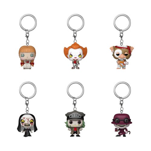 PRE ORDINE - Horror POP! Vinyl Keychains 4 cm PDQ Display (12)