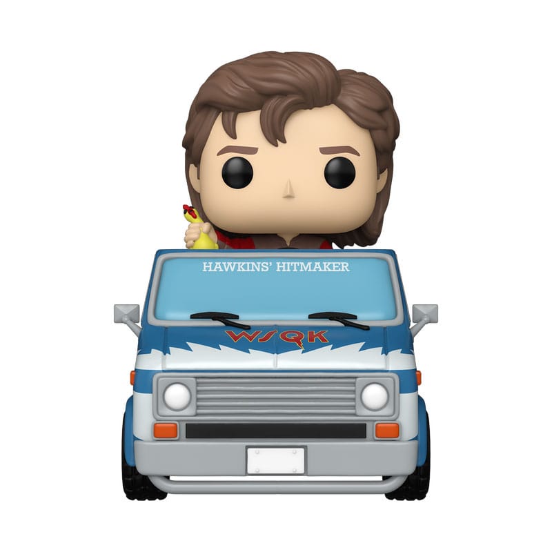 PRE ORDINE - Stranger Things POP! Rides Deluxe Vinyl Steve with The Squawk Van Exclusive 9 cm