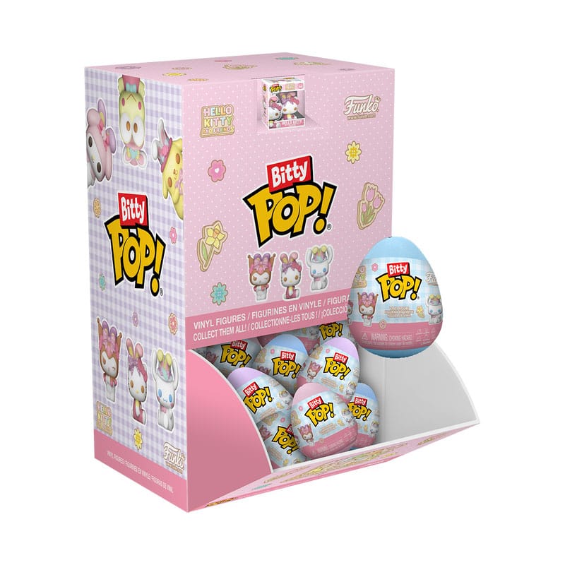 PRE ORDINE - Hello Kitty Bitty POP! Easter Eggs Blind Box Assortment (24)