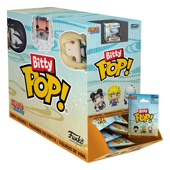 PRE ORDINE - Naruto Bitty POP! Vinyl Figure Display (32) PDQ 2,5 cm