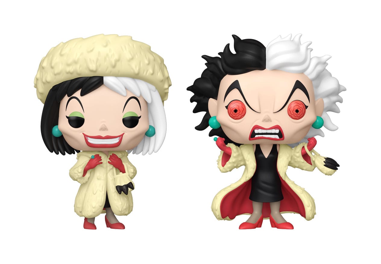 PRE ORDINE - One Hundred and One Dalmatians POP! Vinyl Figures Cruella De Vil with Chase 9 cm Assortment (6)