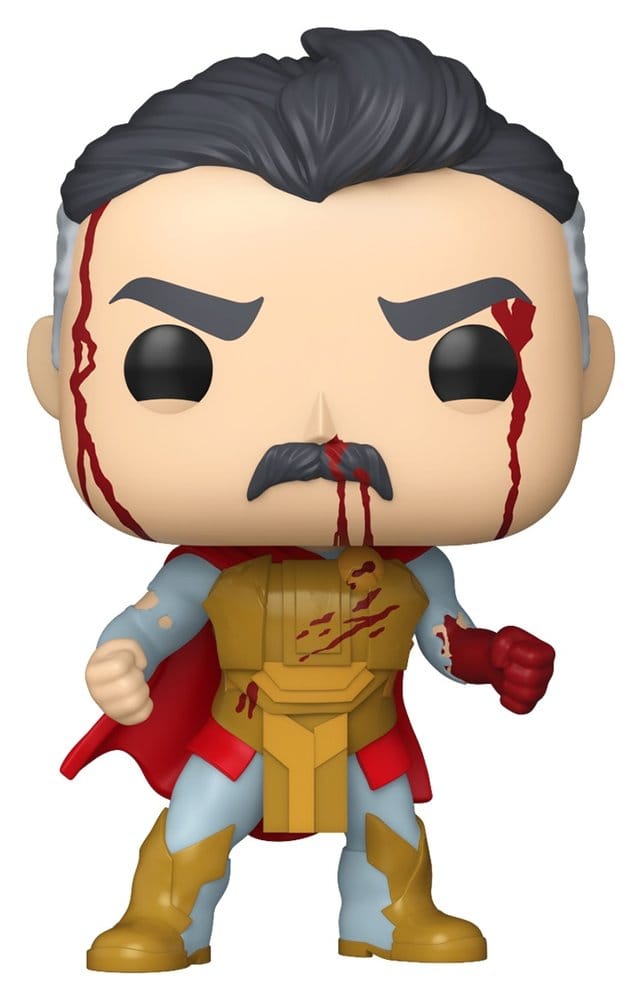 PRE ORDINE - Invincible 2 POP! TV Vinyl Figure Omni-Man (Armor) (Bloody) 9 cm