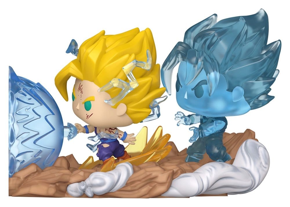 PRE ORDINE - Dragon Ball Z POP Moments Vinyl Figures Father-Son Kamehameha 9 cm