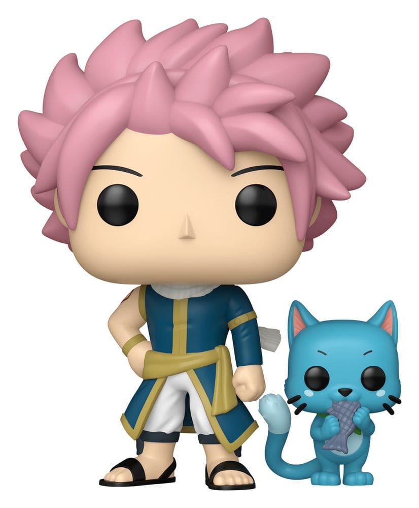 PRE ORDINE - Fairy Tail-100 Years Quest POP! Animation Vinyl Figure Natsu & Happy 9 cm