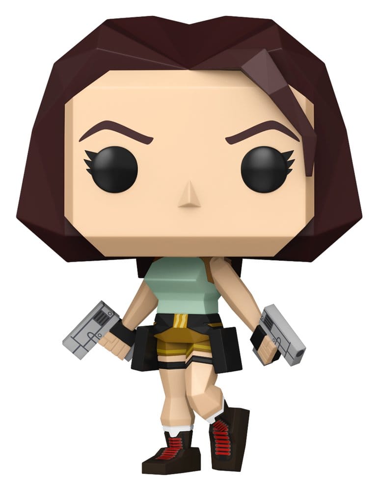 PRE ORDINE - Tomb Raider POP! Games Vinyl Figure Lara Croft(Polygon) 9 cm