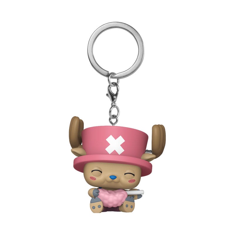 PRE ORDINE - One Piece POP! Vinyl Keychains 4 cm Chopper w/Cotton Candy Display (12)