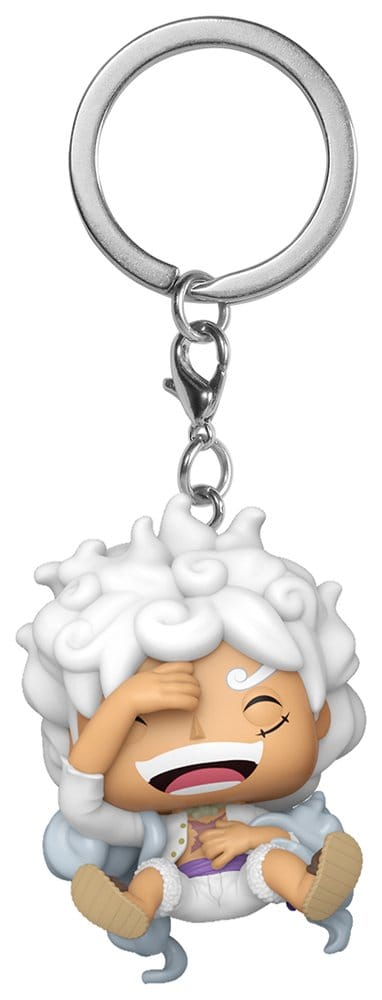 PRE ORDINE - One Piece Pocket POP! Vinyl Keychains 4 cm Luffy Gear 5 Display (12)