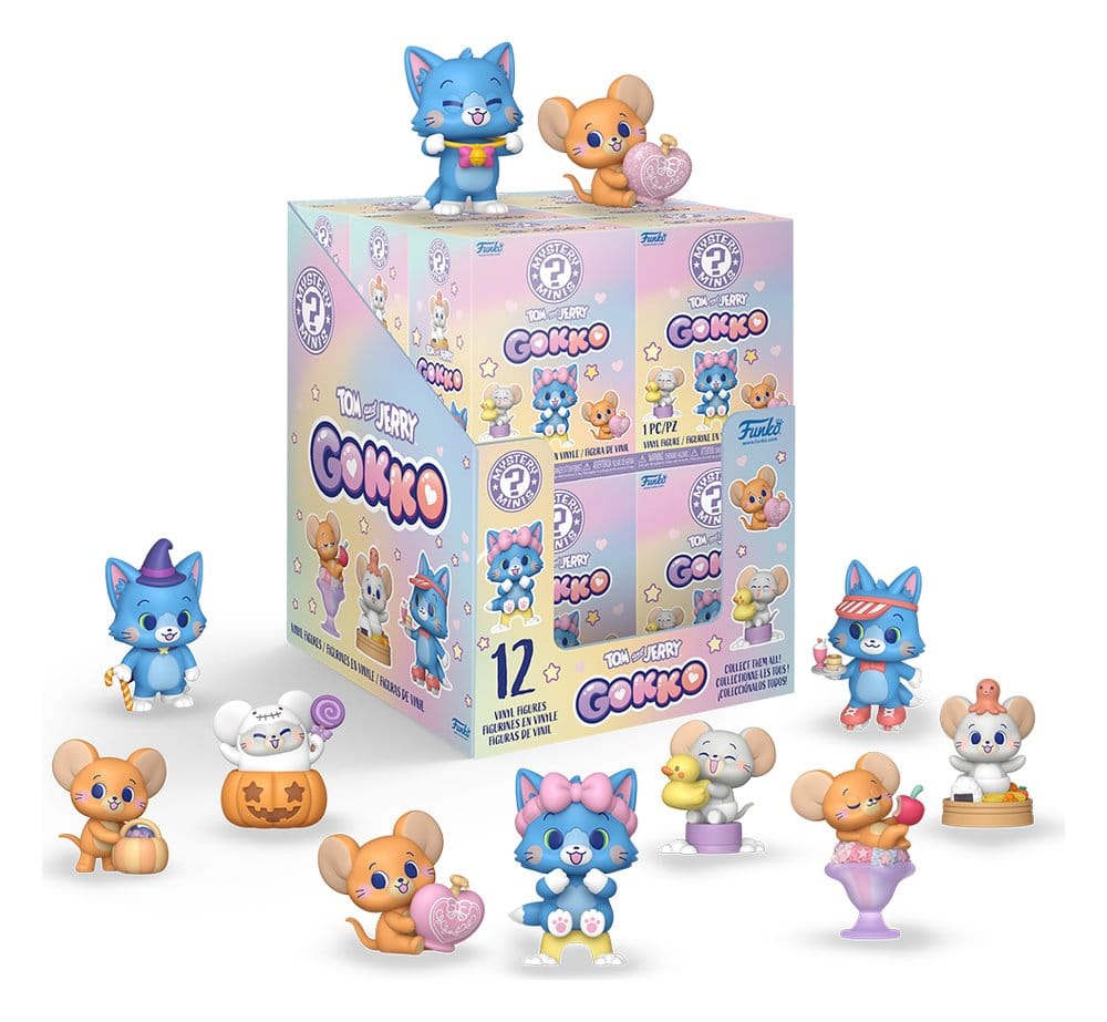 PRE ORDINE - Tom & Jerry Gokko Mystery Mini Figures 5 cm Display (12)