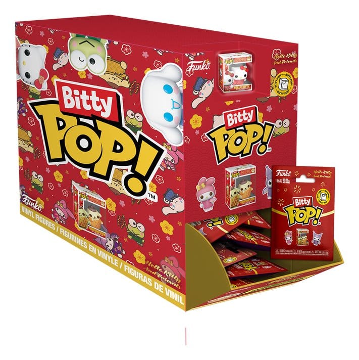 PRE ORDINE - Hello Kitty & Friends Bitty POP! Vinyl Figure Display (24) PDQ 2,5 cm