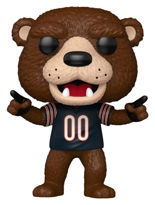 PRE ORDINE - NFL POP! Vinyl Figure Mascots: Bears- Staley 9 cm