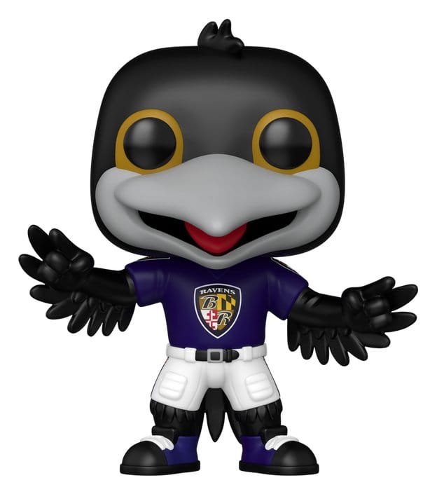 PRE ORDINE - NFL POP! Vinyl Figure Mascots: Ravens- Poe 9 cm