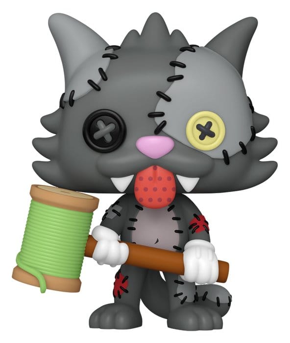 PRE ORDINE - The Simpsons POP! Animation Vinyl Figure Scratchy Patchwork 9 cm