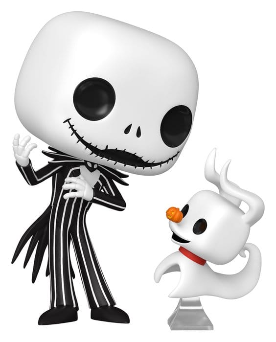 PRE ORDINE - The Nightmare Before Christmas POP! & Buddy Vinyl Figure Jack & Zero 9 cm