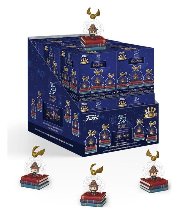 PRE ORDINE - Harry Potter Mystery Minis Snow Globes 12 pc 5 cm Blind Box Display (12)