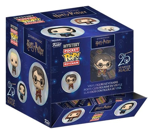 PRE ORDINE - Harry Potter Mystery Pocket POP! Vinyl Keychains 10 cm 25th Anniversary Display (12)