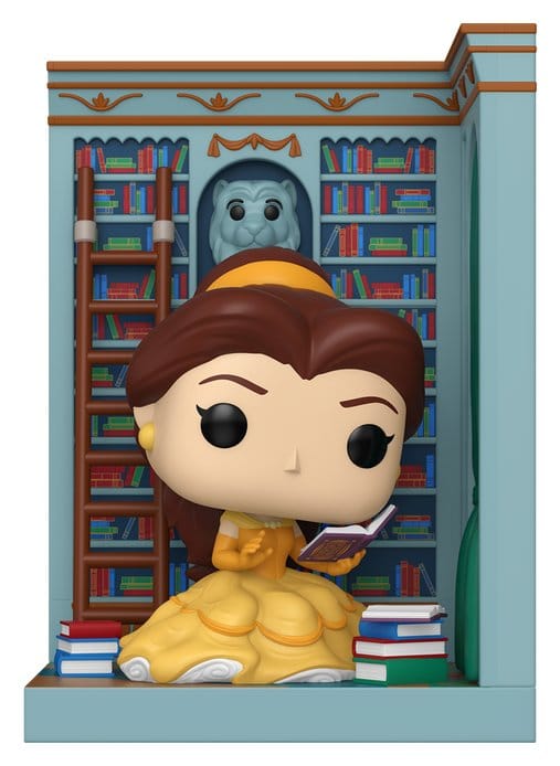 PRE ORDINE - Beauty and the Beast POP! Nooks Vinyl Diorama Belle in Library 16 cm