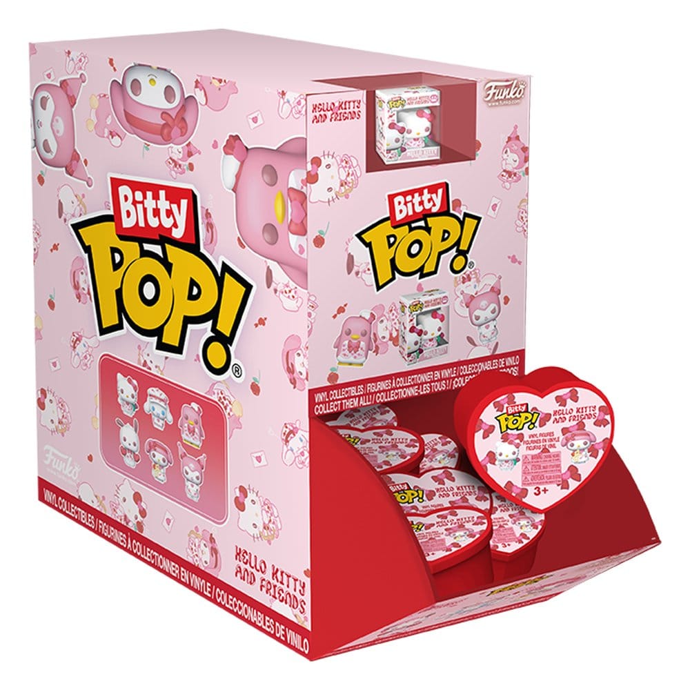 PRE ORDINE - Hello Kitty POP! Vinyl Figure Hearts Valentines PDQ Display (24) 2,5 cm