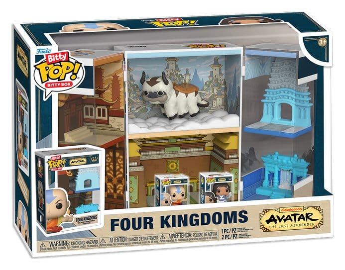 PRE ORDINE - Avatar: The Last Airbender Bitty POP! Bitty Box Display with 2 Vinyl Figures Kingdoms