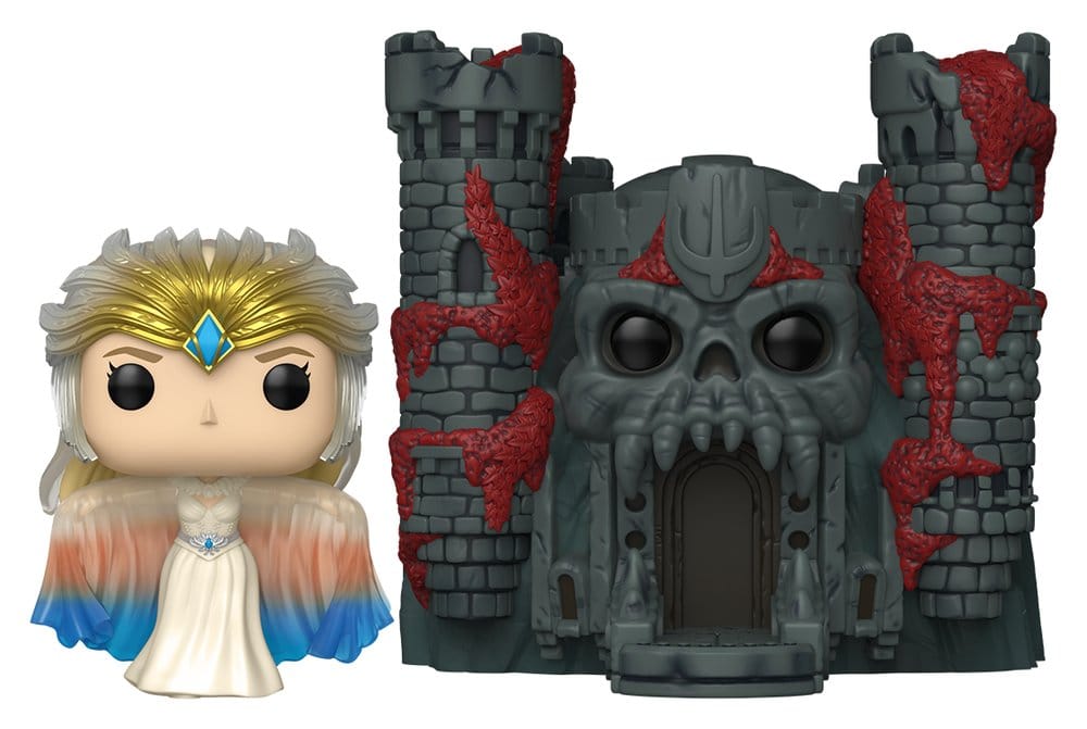 PRE ORDINE - Masters of the Universe (2026) POP! Town Vinyl Figure Sorceress w/Castle Grayskull 9 cm