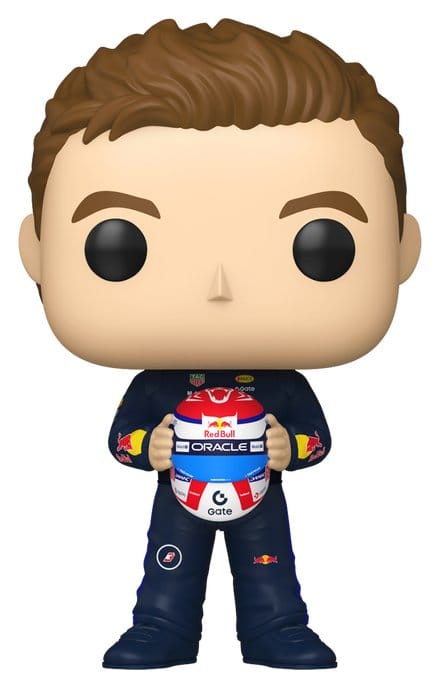PRE ORDINE - Formel 1 POP! Racing Vinyl Figure Verstappen (Holding Helmet) 9 cm