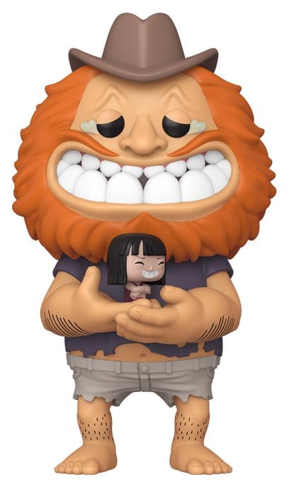 PRE ORDINE - One Piece Super Sized POP! Animation Vinyl Figure Saul w/ Nico Robin 15 cm