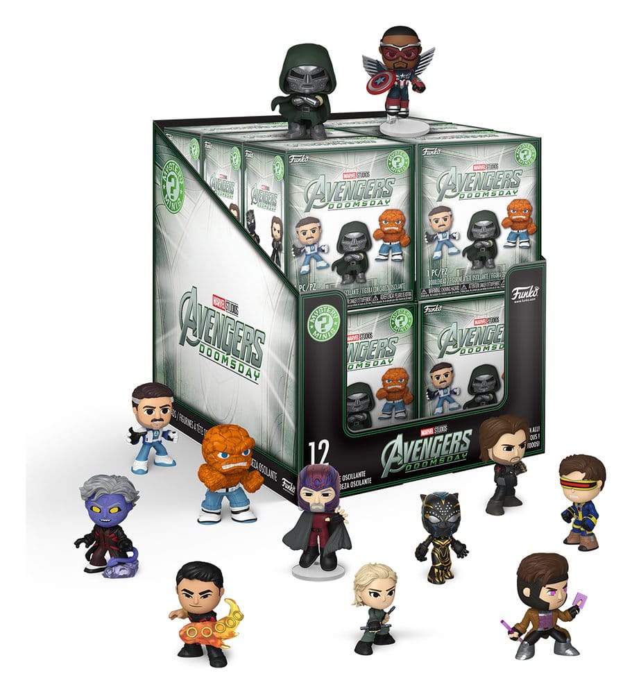 PRE ORDINE - Avengers: Doomsday Mystery Mini Figures 5 cm Display (12)