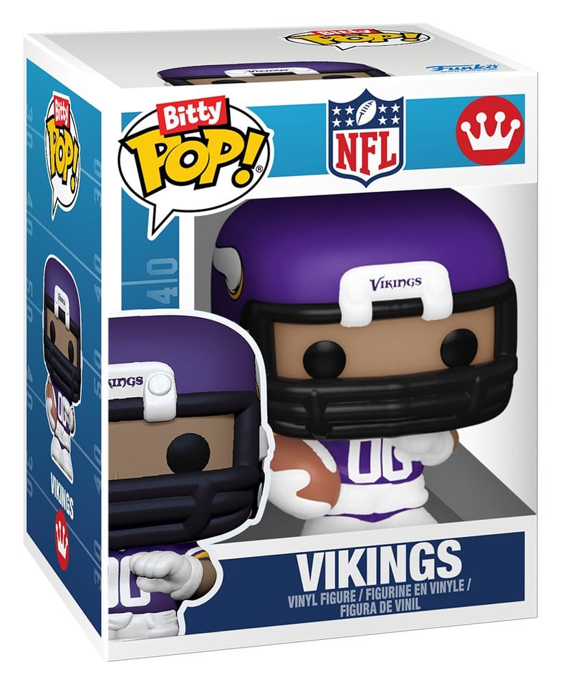 NFL Bitty POP! Helmets Vinyl Figures NFC Series 1 Assortment (12)