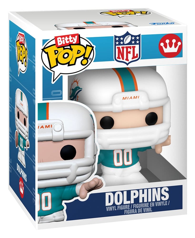 NFL Bitty POP! Helmets Vinyl Figures AFC Series 1 Assortment (12)