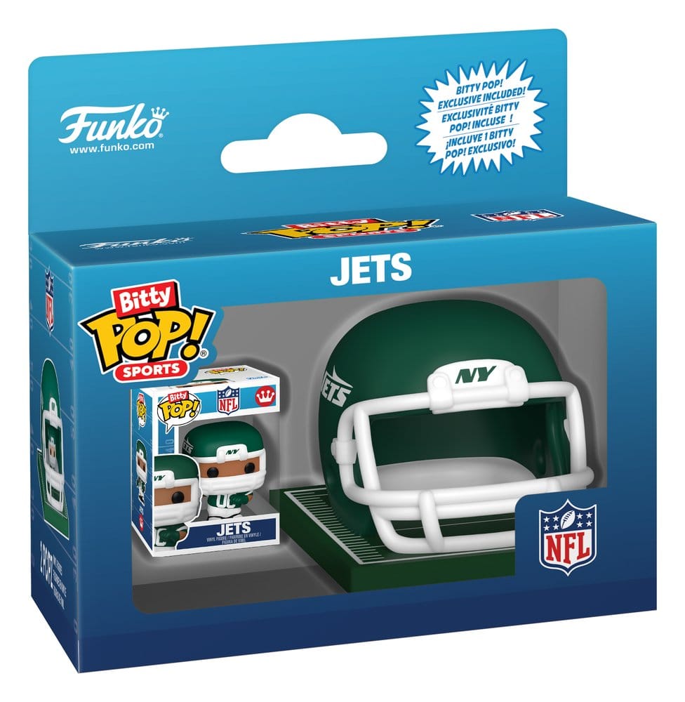 NFL Bitty POP! Helmets Vinyl Figures AFC Series 1 Assortment (12)