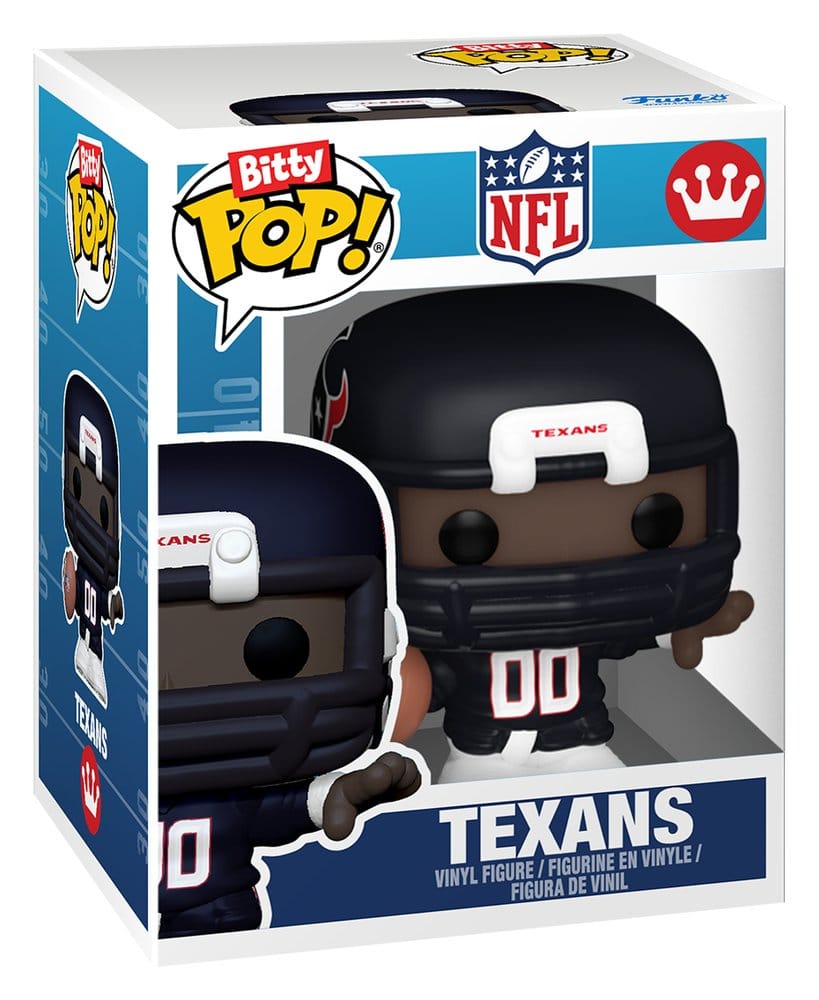 NFL Bitty POP! Helmets Vinyl Figures AFC Series 1 Assortment (12)