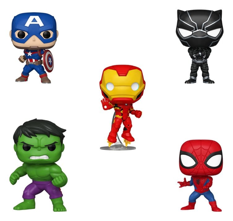 Marvel POP! Vinyl Figure 5-Pack Black Friday Bundle 9 cm