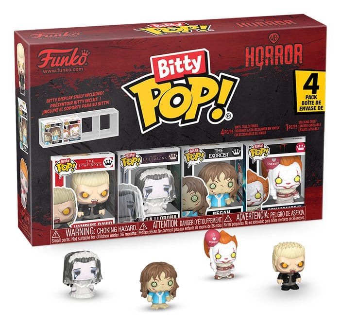 PRE ORDINE - Horror Bitty POP! Vinyl Figure 4-Pack David 2,5 cm