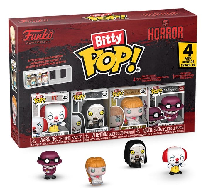 PRE ORDINE - IT Bitty POP! Vinyl Figure 4-Pack Pennywise 2,5 cm