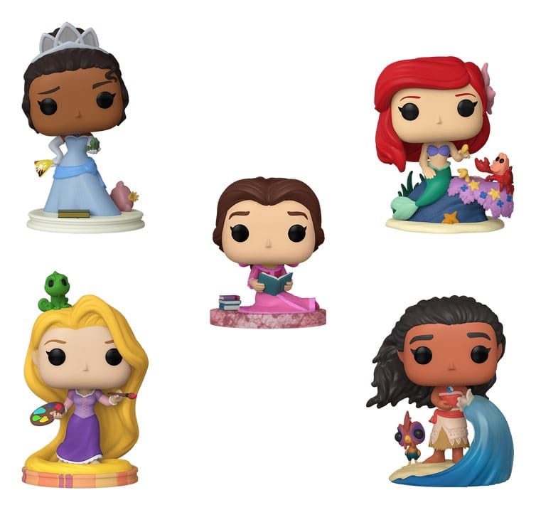 Disney POP! Animation Vinyl Figure 5-Pack Black Friday Disney Princess 9 cm