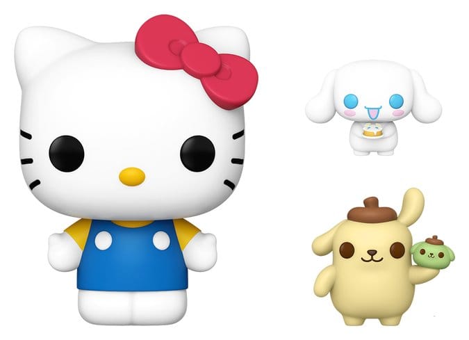 Hello Kitty Super Sized Jumbo POP! Vinyl Figure 3-Pack Black Friday Bundle 25 cm