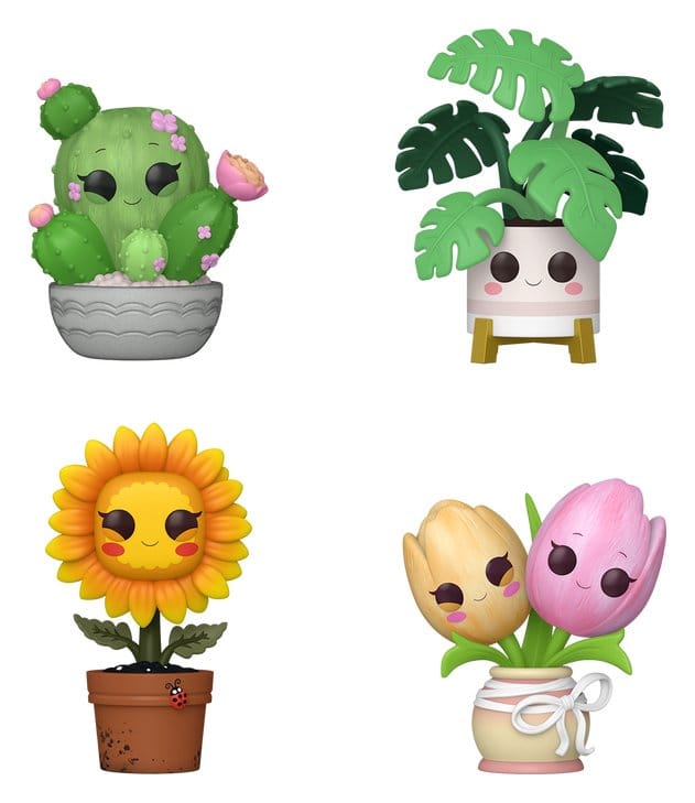 Flora POP! Vinyl Figures Flora Black Friday 4PK 9 cm