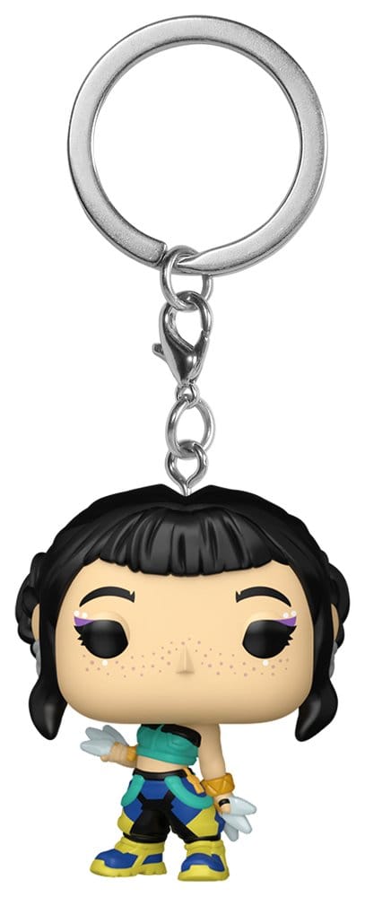 PRE ORDINE - KPop Demon Hunters POP! Vinyl Keychains 4 cm Zoey Display (12)